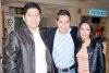 10032009 Negocios. Fernando Hernández, Guillermo Herrera y Miriam Rocío Ramírez, de viaje a México.