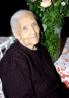 18032009 Platicadora y de excelente humor, así es doña Soledad Garay Camarillo viuda de Álvarez que cumplió 100 años de vida.