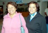 18032009 María del Carmen Rodríguez y Laura Vargas viajaron en plan de negocios a la Ciudad de México.