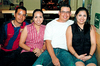 22032009 David Fong, Ekaterine Peña, Armando Rodríguez y Diana Montoya.