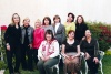 Se divierten en cena-baile 
María del Rosario Silva Campillo, Karla Selene Huerta, Carmen Antuna Campuzano, Margarita García, Humberto Martínez y Olga Villegas.