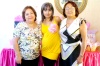 22032009 Espera una niña. Bien acompañada aparece Ilse, la felicitaron por el próximo nacimiento de su niña las señoras Alicia Carrillo de Guerrero y Sonia García de Juárez.