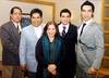 25032009 Gilberto Larios, Paco Mora, Estrella Atilano, Diego Saucedo y Arturo Braña, concursantes en oratoria de Toast Master.