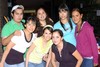 26032009 Zaira Yáñez, Sofía Lozano, Katy Torres, Karla Mercado, Rosy Cruz, Ana Isabel Rivero y Eduardo Ramírez.