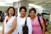 27032009  Beatriz García regresó a la Ciudad de México y fue despedida por sus hermanas Laura Esthela y Olivia García.