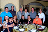 29032009 Mil felicidades. Rafael Díaz acompañado de su esposa Laura, Ricardo, Adriana, Ana Karem, Paty, Donato, Cristian, Lissette, Carlos, José y Javier.