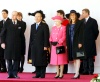 Felipe Calderón, fue recibido por la reina Isabel II de Inglaterra en un solemne acto que marcó el inicio de su visita de Estado al Reino Unido.