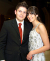 31032009 Adla Villanueva y Fernando Arias, presentes en una boda.