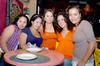 05042009 Ana Hernández, Lupita Cortinas, Karla Martínez, Elizabeth del Toro y Liliana Vázquez.