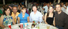 15042009 Grata velada. Margarita y Carlos Gamboa, Gaby y Fernando Martínez, Marcela y Carlos Martínez.