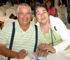 16042009 Edith González y Asael Guerrero captados en conocido restaurante.