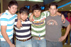 16042009 César Becerra, George Ramírez, Javier Quiñones y Joel Vázquez.