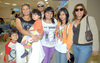 21042009 Rossana y Diana Martín llegaron a Torreón y las recibió su familia.
