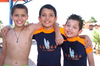 26042009 Issac, Diego y Marlon disfrutaron de un día en un parque acuático.