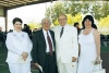 Sra. Femat de Nava, Hno. Rubén Sámano, Ramón Nava, ex rector Iscytac y Gaby Nava Femat.