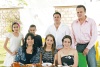 Familiares y amigos de la pareja conformada por Manuel y Diana de De la Parra, asistieron al bautizo de la pequeña Camila De la Parra Carrete