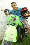 01052009 José Pablo, es aficionado al motociclismo.