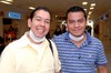 04052009 Saúl Juárez y Vicente Meza llegaron procedentes del Distrito Federal en plan de trabajo.