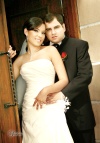 Srita. Nadia Elizabeth Moya Fernández, el día de su boda con el Sr. Héctor Francisco Rodríguez Cuéllar.

Sandoval Fotografía