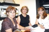 Evangelina Delgado, Maricela Campillo y Milagros Cano.