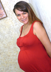 10052009 Vicky Ortega, luce linda en espera de su niña que nacerá el próximo mes.