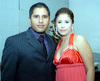 14052009 Rebeca Marín y René González, en la fiesta.