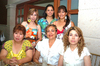 16052009 Norma Soto de Alvarado, Mary José Valdez de Sandoval, Sandra Cuéllar de Adame, Sonia de Cajero, Ana González y Brenda Cortázar de Marrufo.