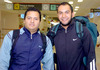 21052009 Raúl Aguilar y Ángel Trinidad llegaron de la Ciudad de México.