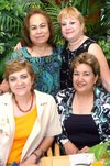 25052009 Keila Jalife, Mayra Llorens, Alejandra Rodríguez y Vanessa Sierra.   EL SIGLO DE TORREÓN / ÉRICK SOTOMAYOR