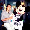 26052009 Francisco Javier Rivera Lara y su hijo Brayan Rivera de vacaciones en Disneylandia.