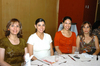 17052009 María Guadalupe Enríquez, María Elena Villalobos, Marcela Rojas de Lee y Nelly Díaz de Towns.  EL SIGLO DE TORREÓN / ERICK SOTOMAYOR