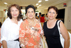 27052009 Hilda Rodríguez, Carmen Orozco y Carmen Adame, viajaron a Ixtapa.