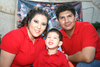30052009 Manuel Rivera Montes celebró tres años en compañía de sus papás, señores, Manuel Rivera Pimentel y Lorena Montes de Rivera.