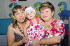 24052009 Bárbara Mendieta Robledo en su cumpleaños junto a Claudia Chávez y Margarita Serna.