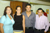 29052009 Demuestran conocimientos. Luis Quintana, Katy Torres, Ana Lucía Valenzuela, José Alberto Mendoza y Daniel Arriaga.