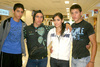 29052009 Bryan Isais, Luis Torres, Jessamyn Saucedo y Gerardo González se fueron con destino a Hermosillo, Sonora.