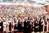 02062009 Importante acontecimiento. Alrededor de 2,500 personas asistieron a la consagración de la Diócesis de Gómez Palacio al Espíritu Santo, Eucaristía que se llevó a cabo en el auditorio del Instituto Francés de La Laguna.