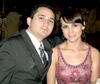 02062009 Sari Gutiérrez e Iván Jalife, captados en la graduación del Tec de Monterrey.