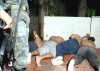 Los cinco sicarios detenidos luego de una balacera en Acapulco, Guerrero, fueron trasladados a las instalaciones de la Subprocuraduría de Investigación Especializada en Delincuencia Organizada (SIEDO).