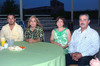 06062009 Raúl Rodríguez, Mayela García, Lourdes Sánchez y Arnoldo Rodríguez.