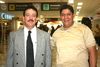 13062009 Eduardo Fajer Cortinas y Jesús Alonso Marrufo se encontraban en la sala de espera del aeropuerto.