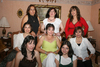07062009 Festejada. Chely en la compañía de Alma Rosa González, Brisida Beltrán, Juana María Esquerra, Mayela Herrera, Elizabeth Elías, Sofía y Melisa Rojas.