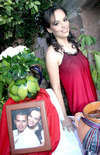 17062009 Novia. Cecilia Margarita Espinoza Santana en la fiesta prenupcial organizada en su honor.