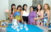 20062009 Rosa, Kristy, Eva, Bere, Lupita, Alejandra y Karo acompañaron a Paulina Esmeralda en su fiesta de despedida de soltera.