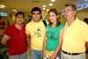 20062009 Mario Ochoa Rodríguez viajó a Canadá y fue despedido por sus hijos Yare y Ricardo, y el Sr. Fernando Escobedo.