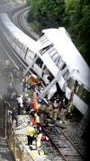 El accidente de los dos trenes ocurrió en el vecino estado de Maryland en un punto en el que los convoyes circulan por el exterior, antes de entrar en la red subterránea.