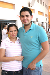 14062009 Fredy Rivas y Claudia Aguirre.