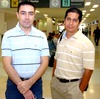 18062009 José Manuel Ramírez y Barbie Blakely se fueron en plan de trabajo a la Ciudad de México y fueron despedidos por Manolo Ramírez, Lety de Ramírez y Lety Bocanegra.