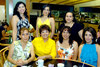 29062009 Cumpleañera. Marisa Huerta celebró el día de su cumpleaños acompañada de Tere, Karen, Laura, Lety, Martha y Lucero.