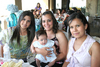 28062009 Vanessa, Mari Carmen, María Fernanda y Rocío, fueron captadas durante la fiesta de canastilla ofrecida en honor de María Fernanda de Mena.